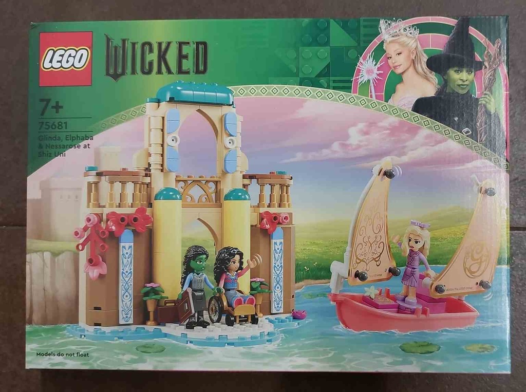 LEGO WICKED | Glinda, Elphaba y Nessarose en Shiz University CAJA DAÑADA - 75681-CD