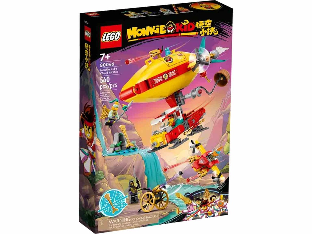 LEGO Monkie Kid | Dirigible-Nube de Monkie Kid - 80046