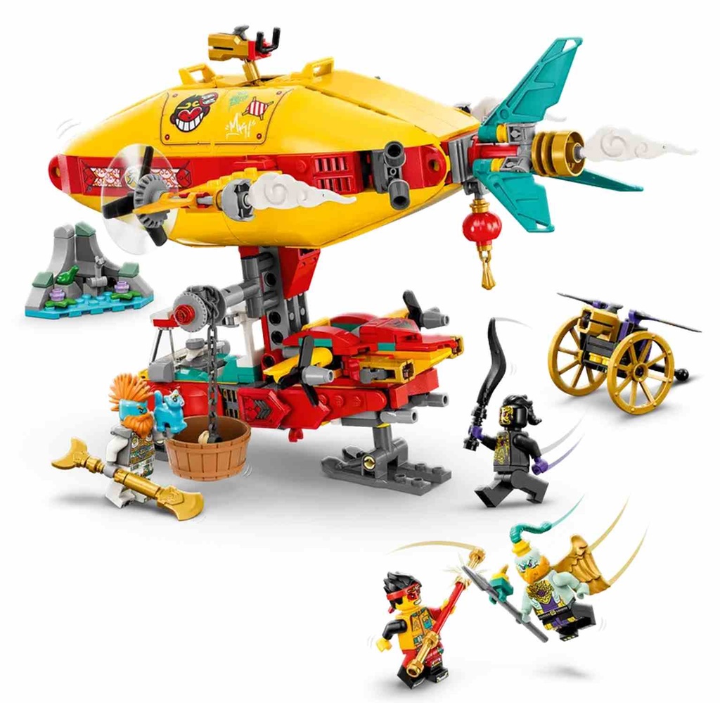 LEGO Monkie Kid | Dirigible-Nube de Monkie Kid - 80046