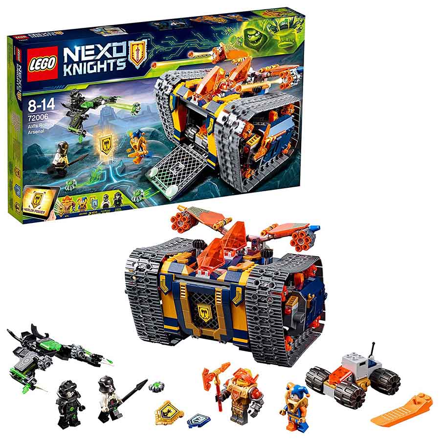 Lego Nexo Knights Arsenal rorodante de Axl 72006