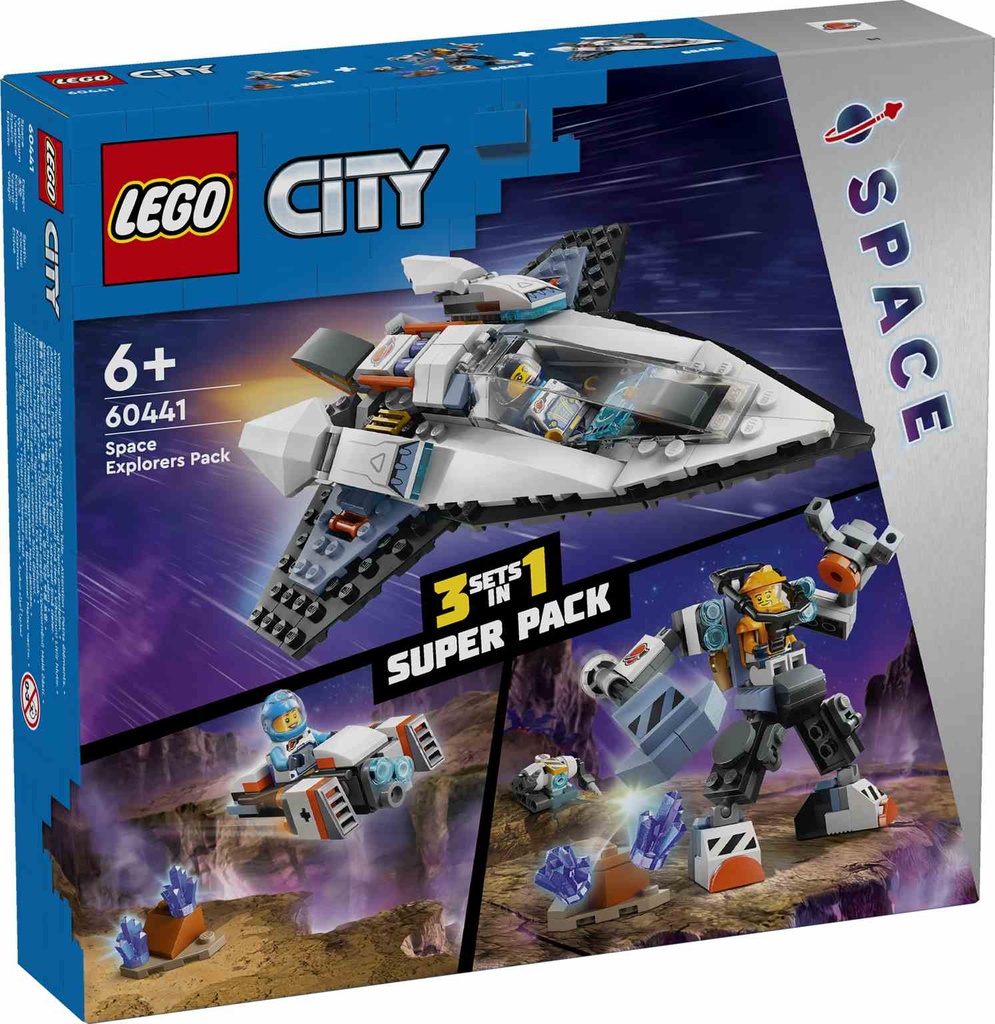 LEGO CITY |Pack de Exploradores del Espacio  - 60441