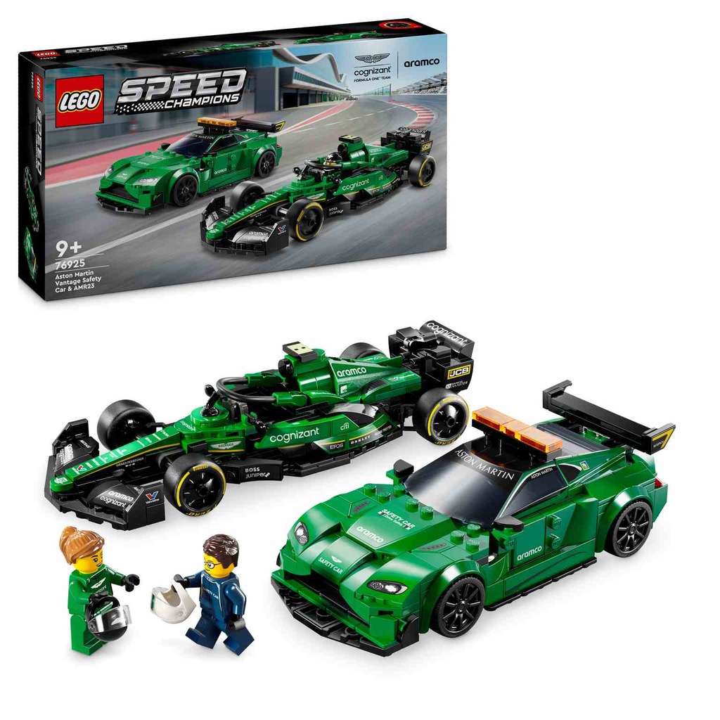 LEGO Speed Champions | Safety Car de Aston Martin y AMR23 - 76925