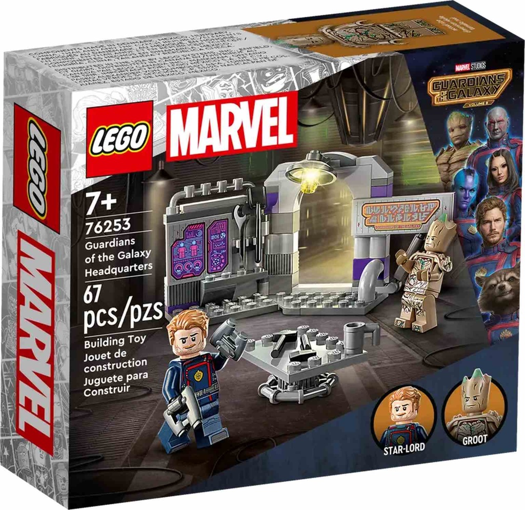  Lego Marvel Base de los Guardianes de la Galaxia 76253