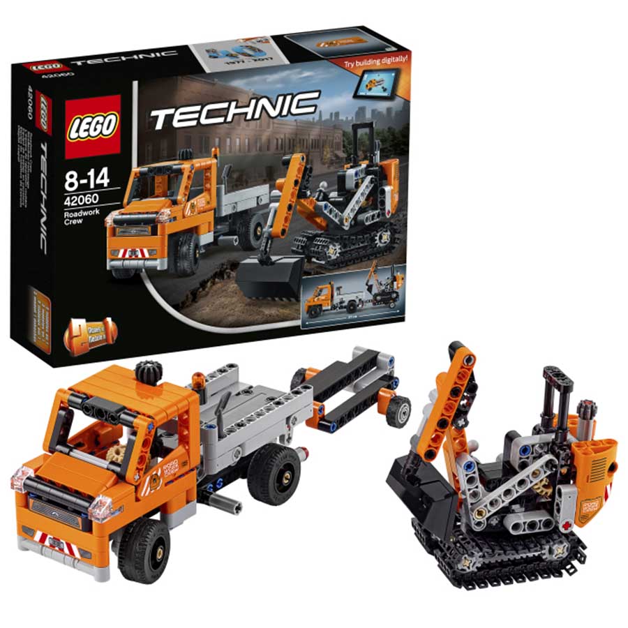 Lego Equipo de trabajo en carretera 42060