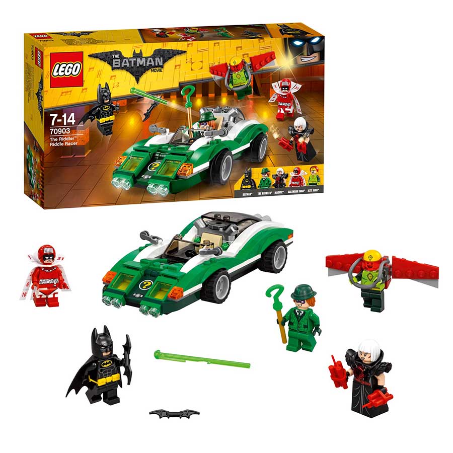 Lego The Batman movie Coche misterioso de The Riddler V29 70903