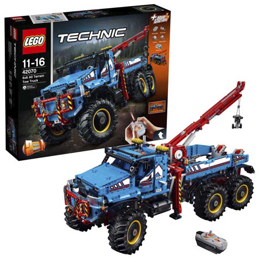 Lego Technic Camión grúa todoterreno 6x6 42070