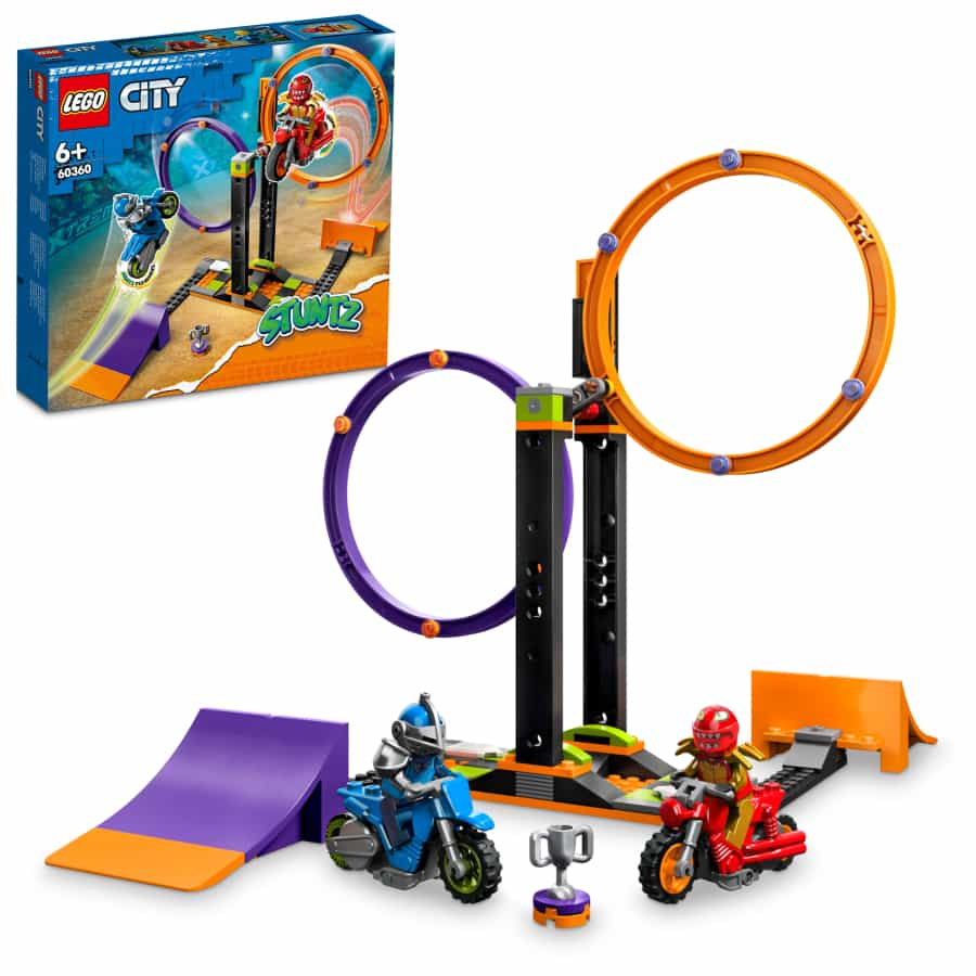 Lego City Desafío Acrobático Anillos Giratorios 60360