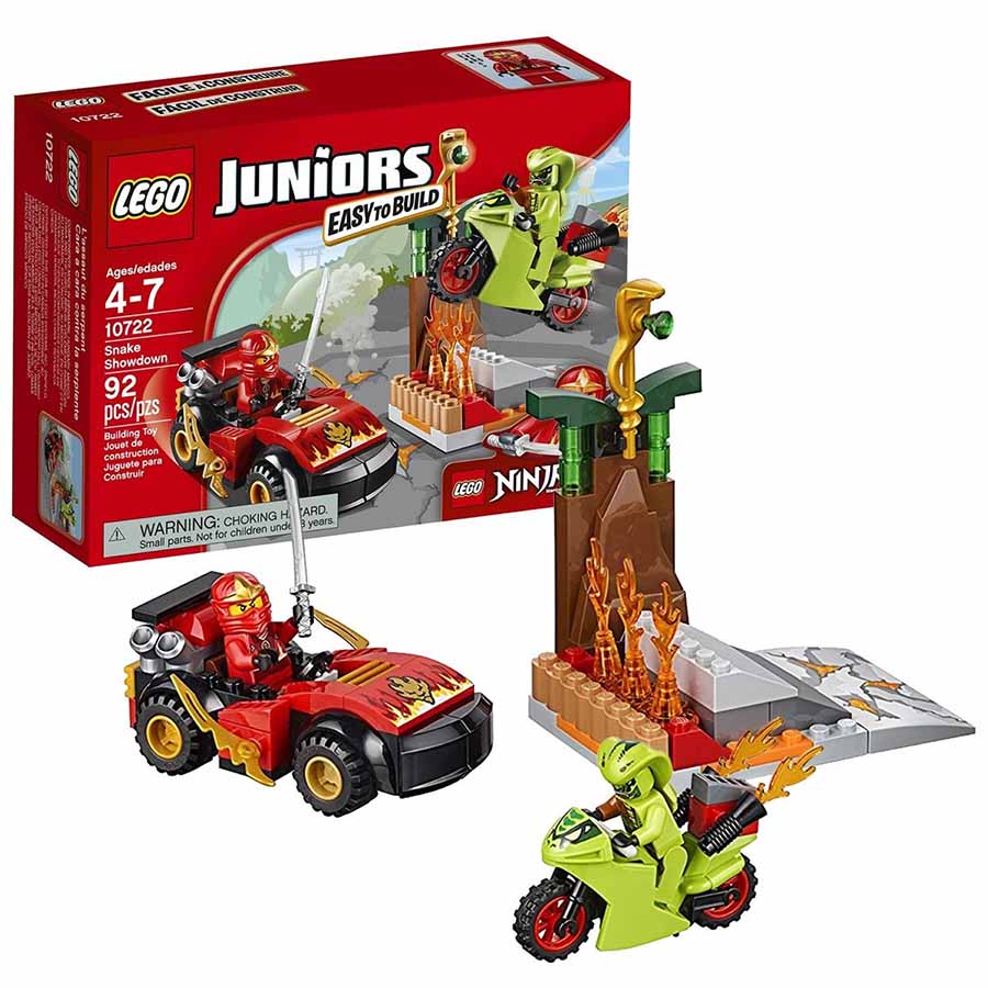 Lego  Juniors Cara a cara contra la serpiente Ninjago 10722