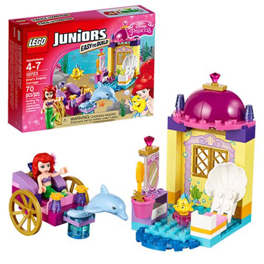 Lego  Juniors Carruaje del delfín de Ariel V29 Disney Princess 10723