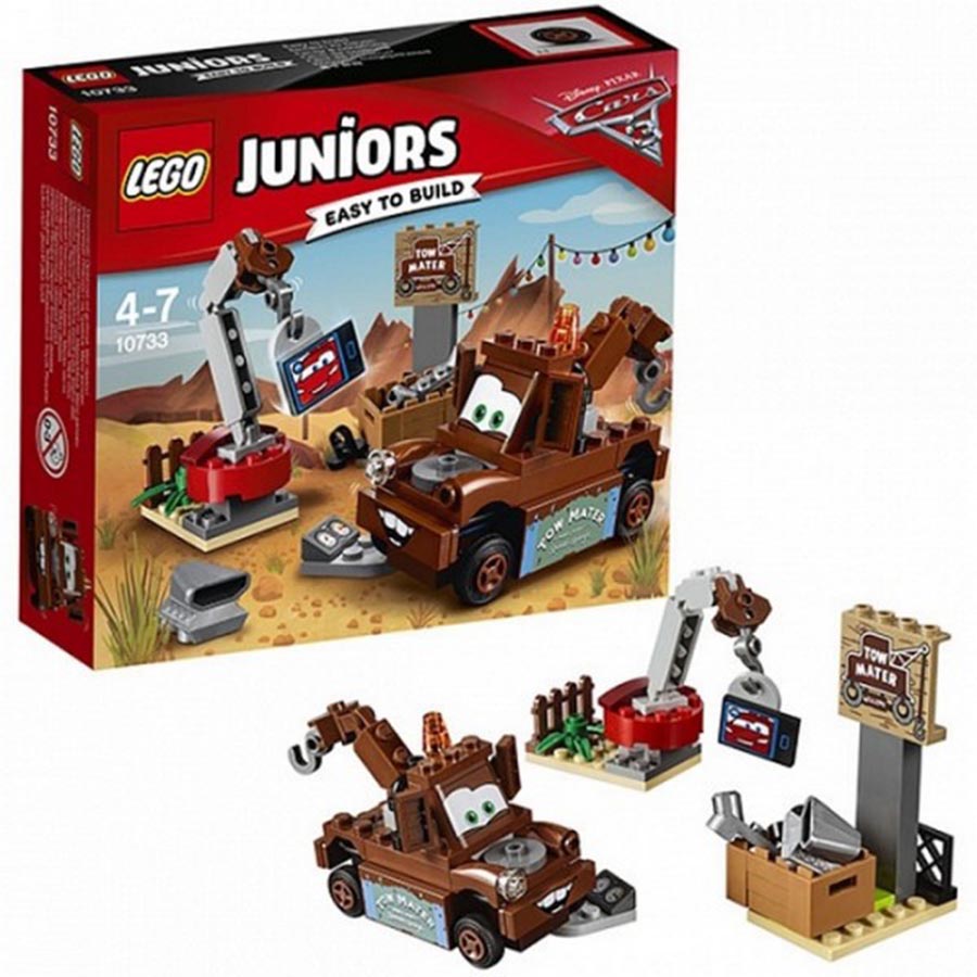 Lego  Juniors Desguace de Mate Cars 10733