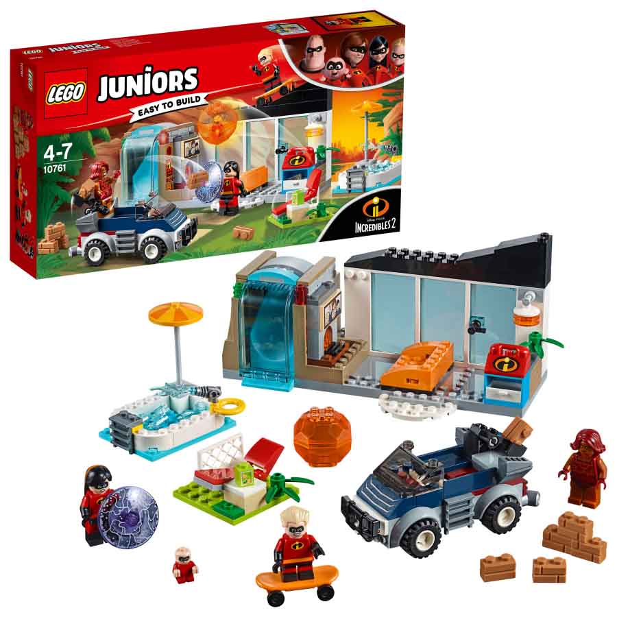 Lego Juniors Gran Huida de casa increibles 2 10761