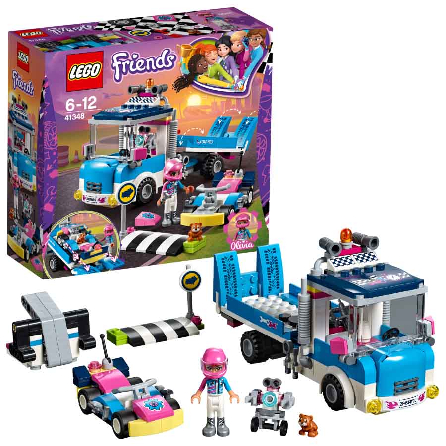 Lego Friends Camion de Asistencia y Mantenimiento 41348