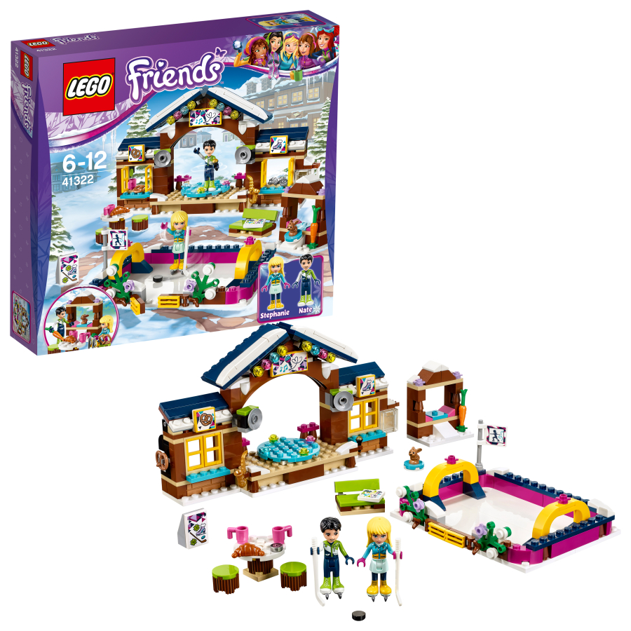 Lego Friends Estación de esquí: Pista de hielo 41322