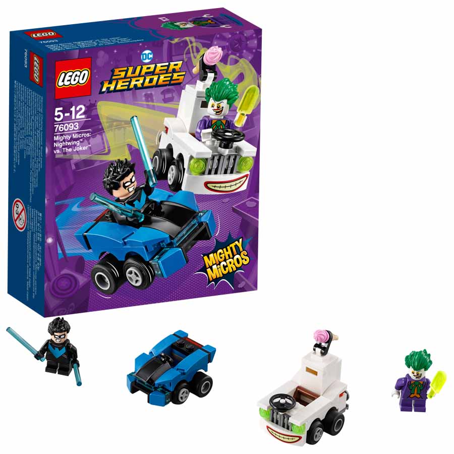 Lego Super Heroes  Mighty Micros Nightwing™ vs The Joker™ 76093