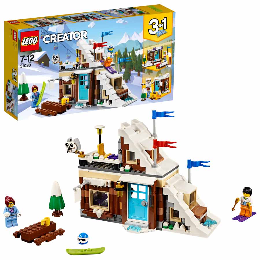 Lego Creator Refugio de invierno modular 31080