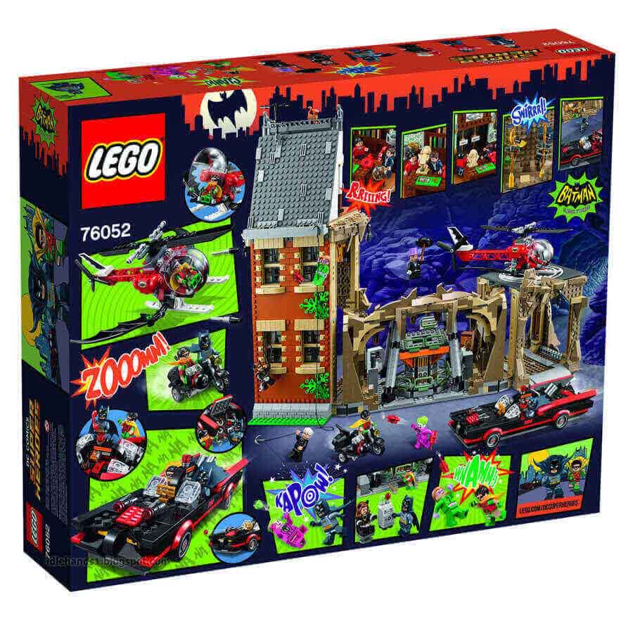 Lego DC Comics Super Heroes Batcueva de Batman clasico TV 76052