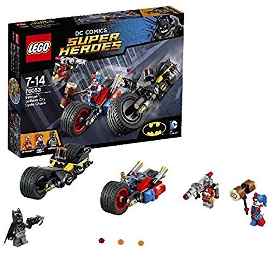 Lego DC Comics Super Heroes Batman™ Persecución en moto por Gotham City 76053