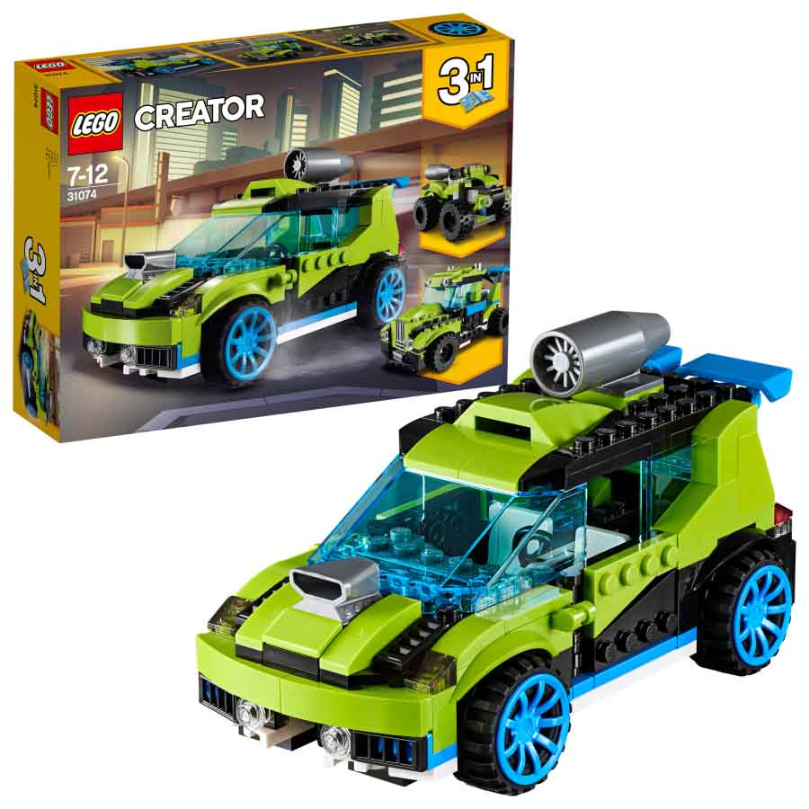 Lego Creator Coche de rally a reacción 31074