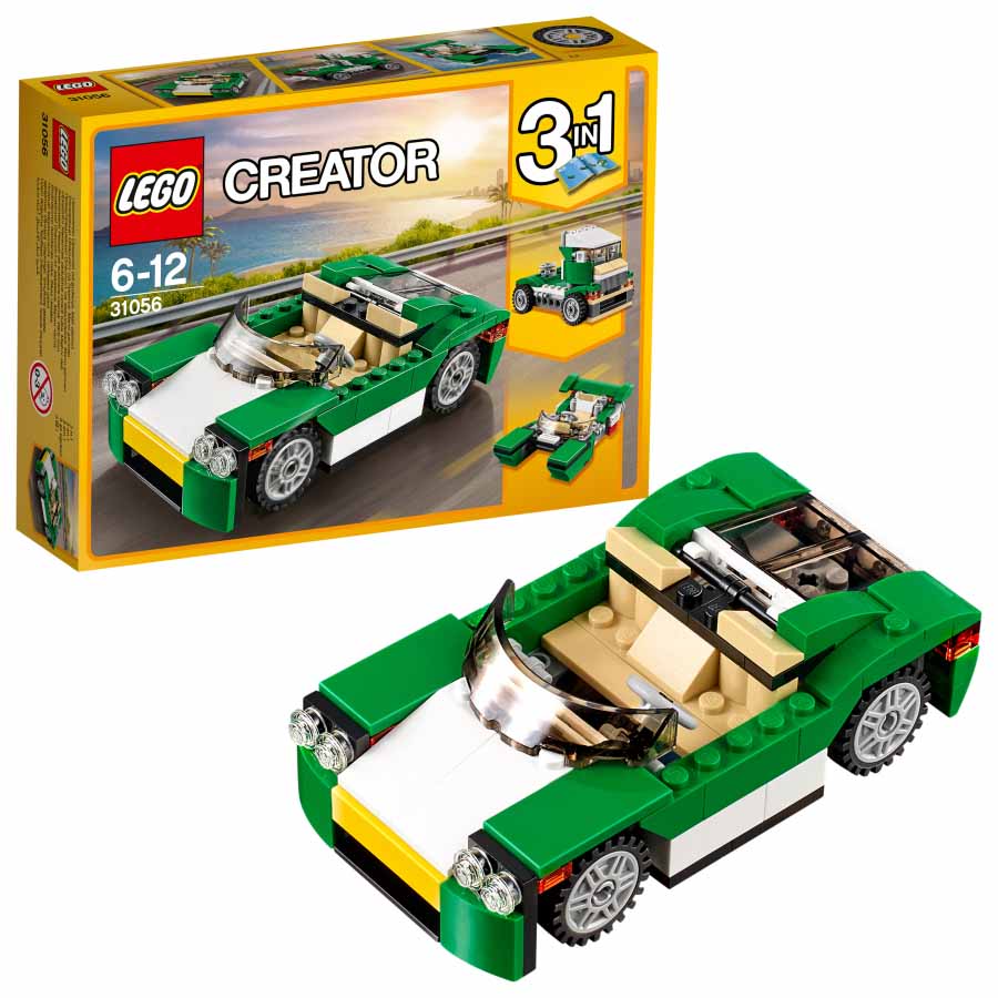 Lego Creator Descapotable verde 31056