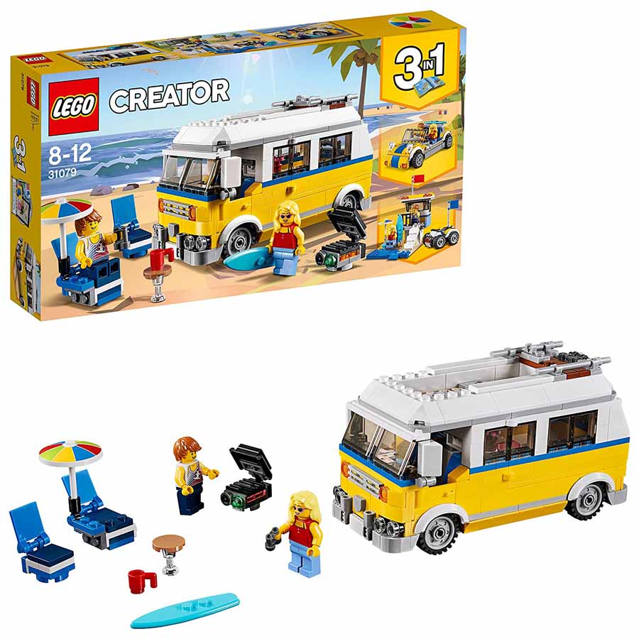 Lego Creator Furgoneta de playa 31079