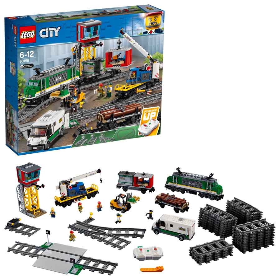 Lego City Trains Tren de mercancías 60198