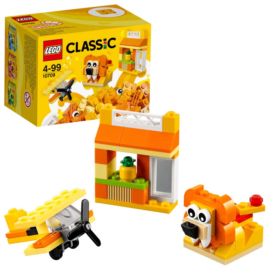 Lego Classic Caja  creativa naranja 10709