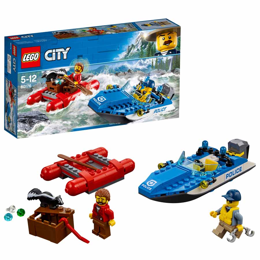 Lego City Police Huida por aguas salvajes 60176