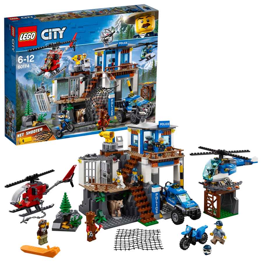 Lego City Police Montaña Comisaría de policía 60174