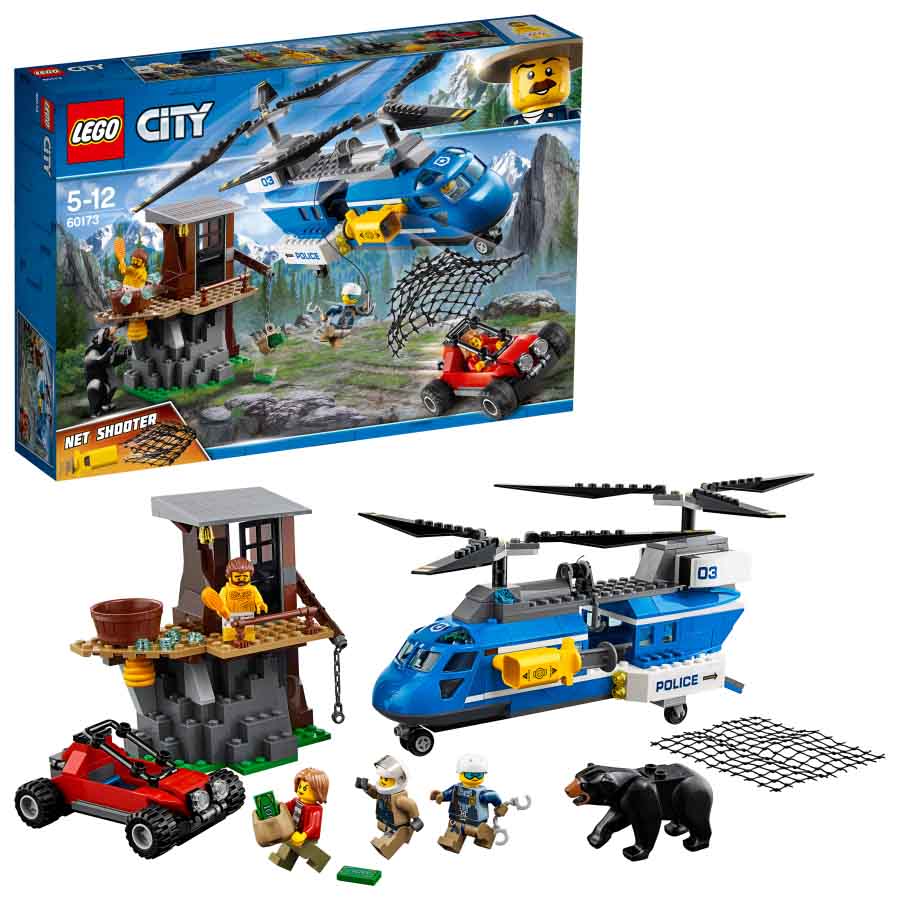 Lego City Police Montaña Arresto 60173