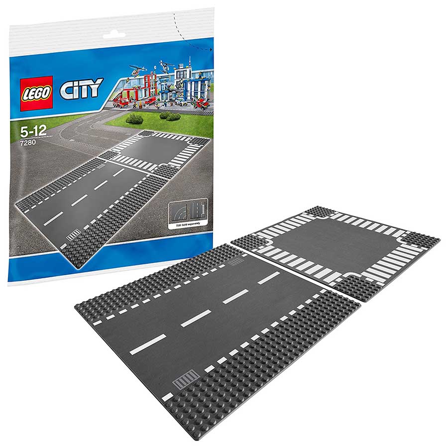 Lego City Rectas y Curvas 7280