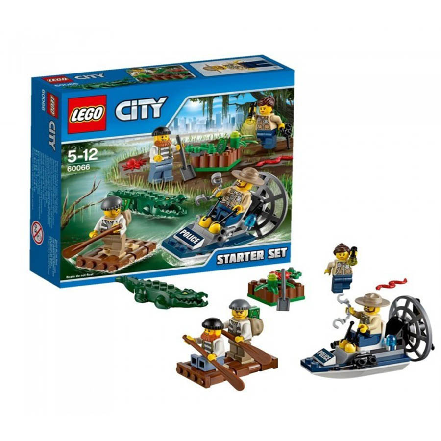 Lego City Set de Introducción Policía del Pantano 60066