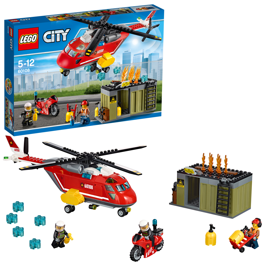 Lego City Fire Unidad de lucha contra incendios 60108