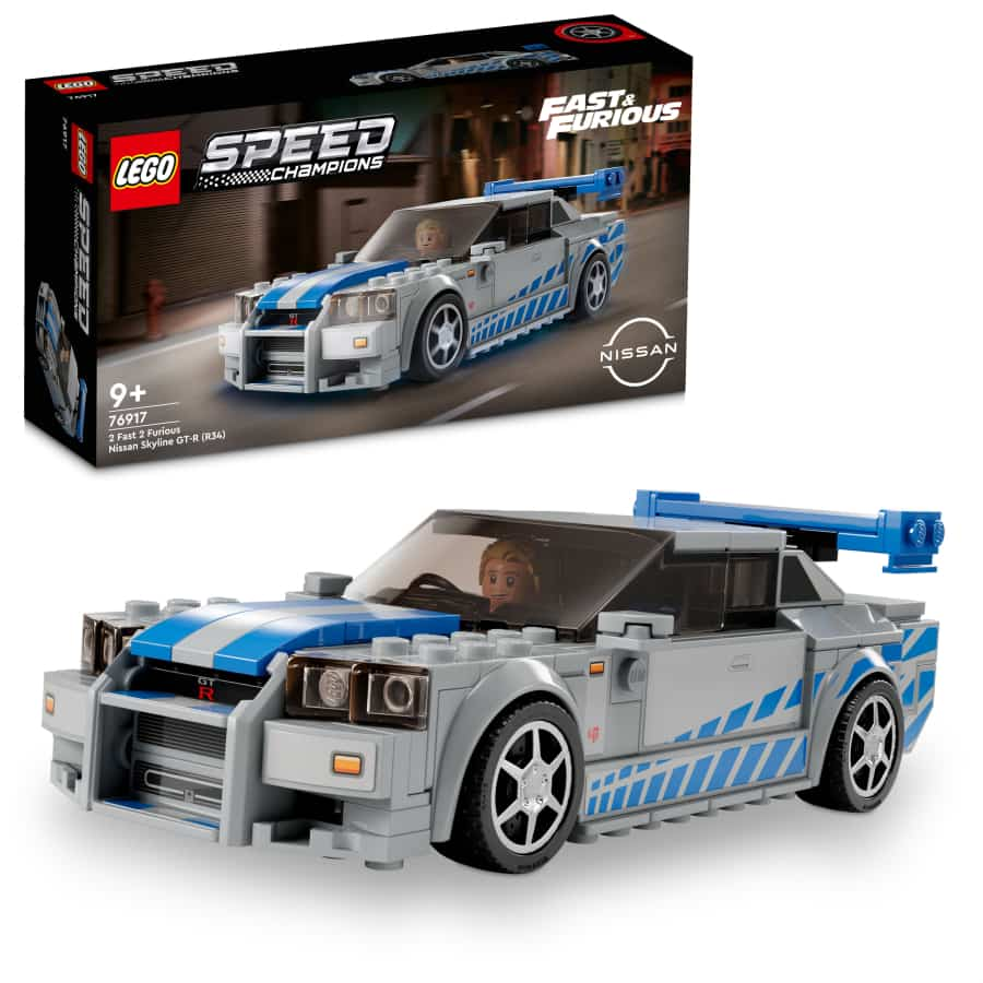 Lego Speed Champions Fast Furious Nissan Skyline GT-R (R34) 76917