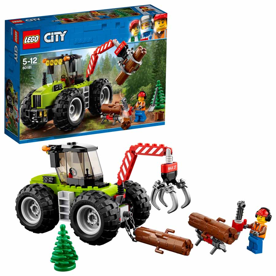 Lego City Great Vehicles Tractor forestal 60181