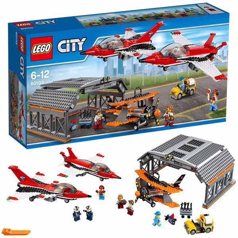 Lego City Aeropuerto espectáculo aéreo V29 60103