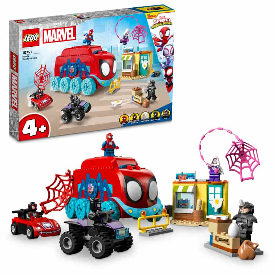 Lego Marvel superheroes Base Móvil del Equipo Spidey 10791