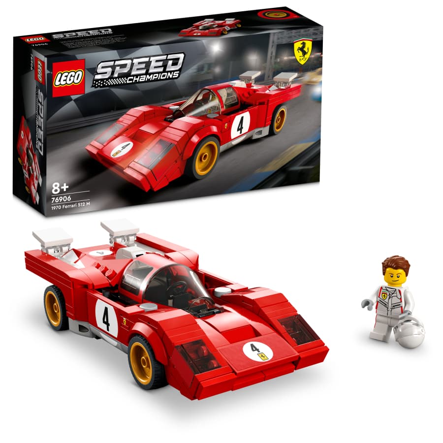 Lego Speed Champions 1970 Ferrari 512 M 76906-X4