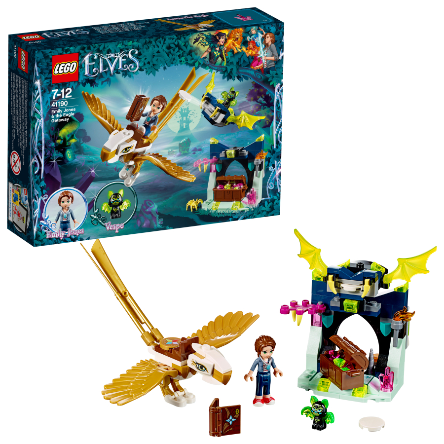 Lego Elves Emily Jones y la huida en el águila 41190