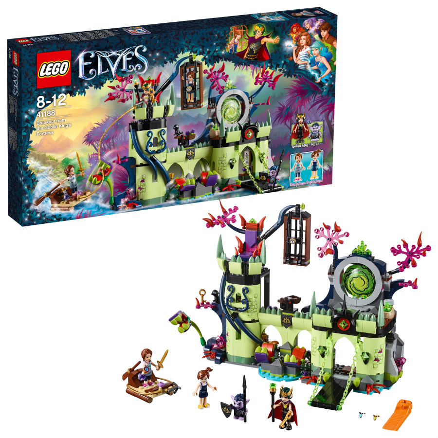 Lego Elves Fuga de la fortaleza del rey de los duendes 41188