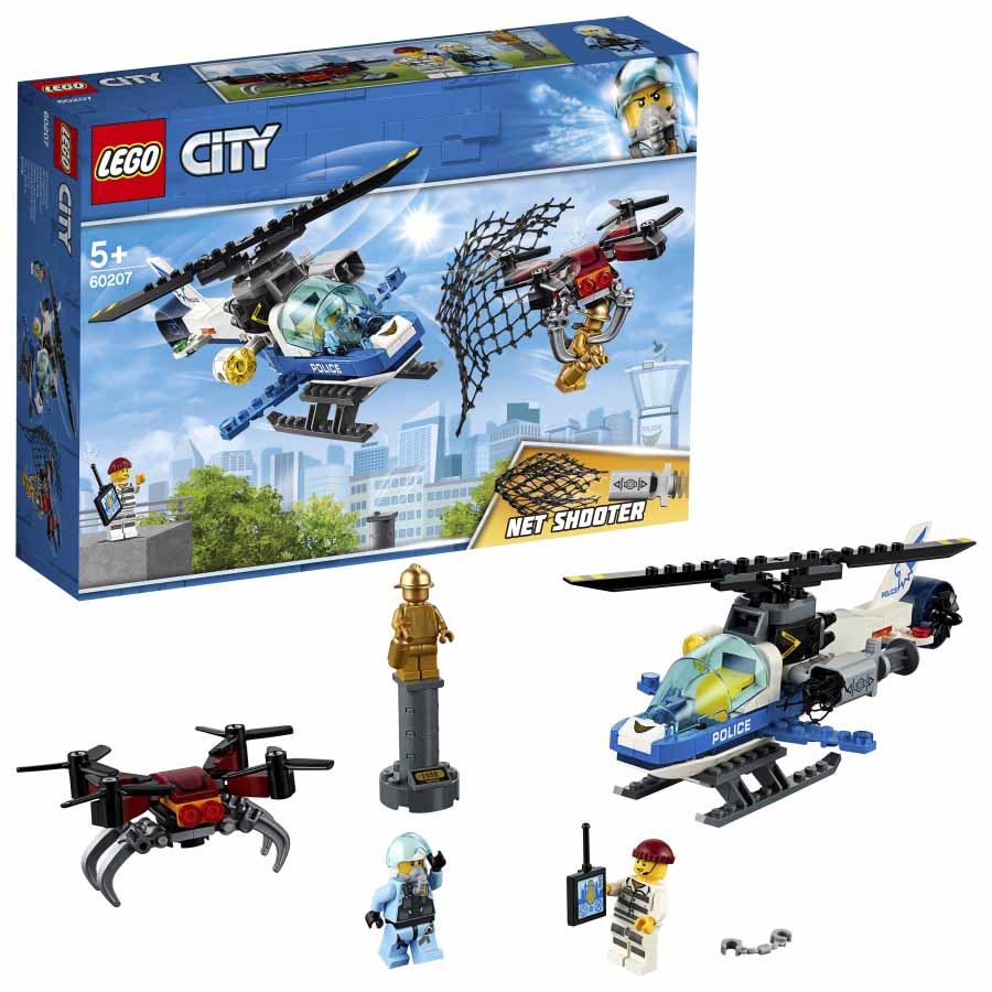 Lego City Policía Aérea: A la Caza del Dron 60207