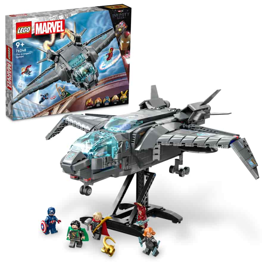 Lego Marvel Quinjet de los Vengadores 76248