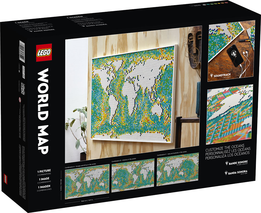 Lego ART Mapamundi 31203