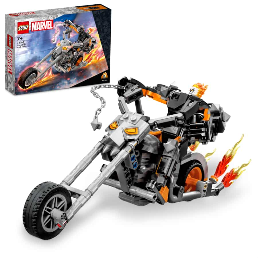 Lego Marvel Meca y Moto del Motorista Fantasma 76245