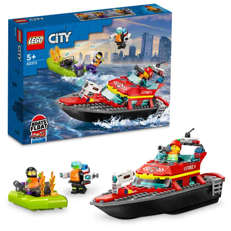 Lego City Lancha de Rescate de Bomberos 60373