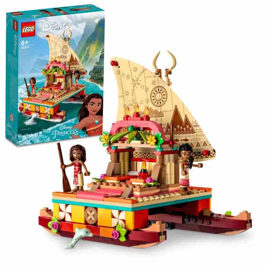 Lego Disney Barco Aventurero de Vaiana 43210