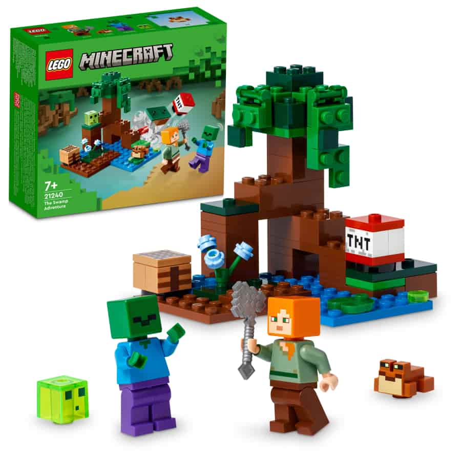 Lego Minecraft La Aventura en el Pantano 21240