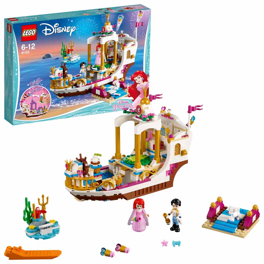 Lego Disney Princess™ Barco real de ceremonias de Ariel 41153