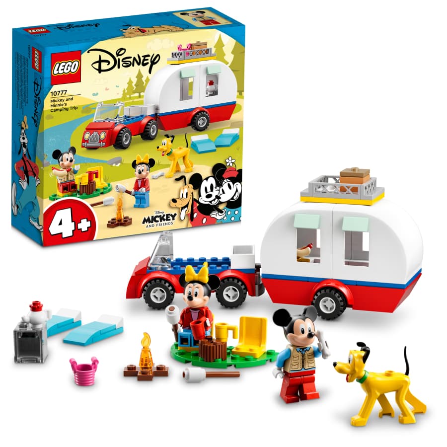 Lego Mickey El viaje de campamento Mickey Mouse y Minnie Mouse‎ 10777