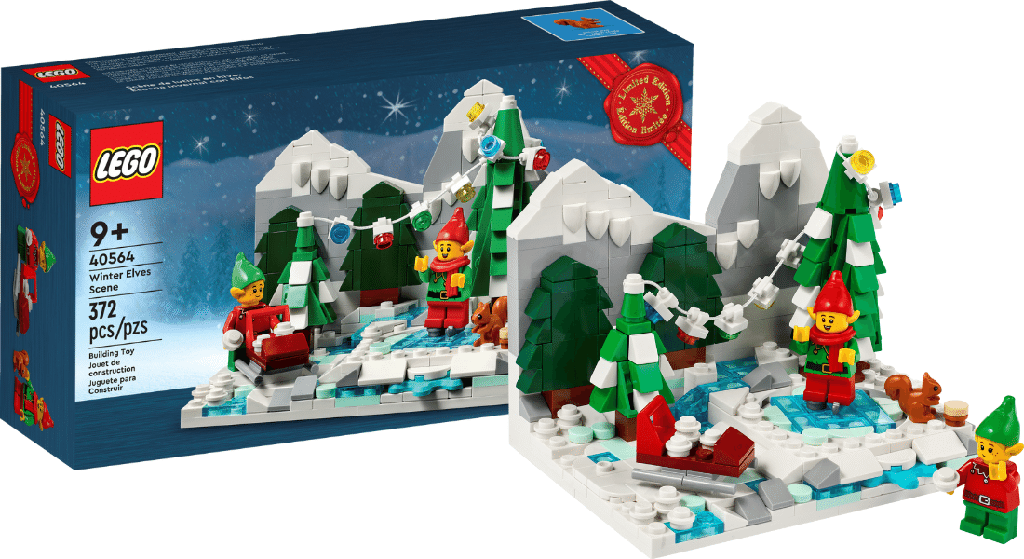 Lego Escena Invernal con Elfos 40564