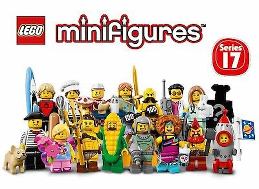 Lego Minifiguras Serie 17 Serie Completa 71018-SC